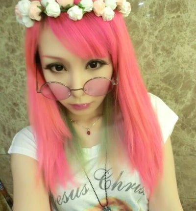 Candy Colored Circle Glasses Kawaii Fashion Accessories for Cuties