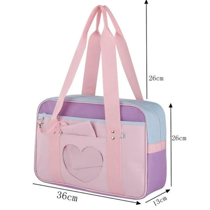 Kawaii Pastel Duffle Bag Spacious & Stylish Multiple Colors~