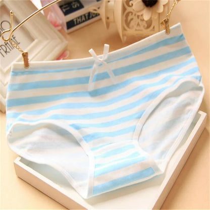 Vibrant Anime Style Striped Panties Anime Lovers Delight