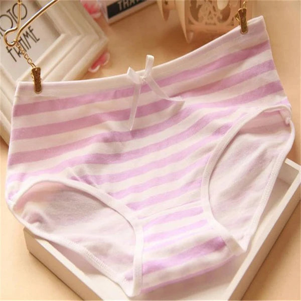 Vibrant Anime Style Striped Panties Anime Lovers Delight