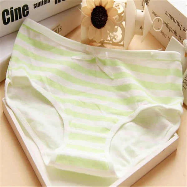 Vibrant Anime Style Striped Panties Anime Lovers Delight