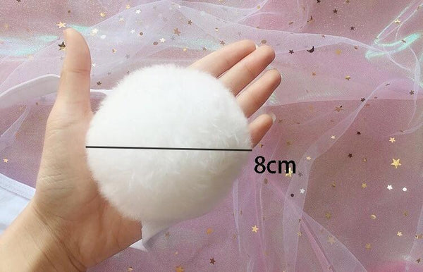 Bunny Tail Panties Irresistibly Cute Women's Fluffy Pom Pom Undies