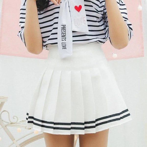 Discover the Ultimate School Girl Tennis Skirt Women 5 Kawaii Colors