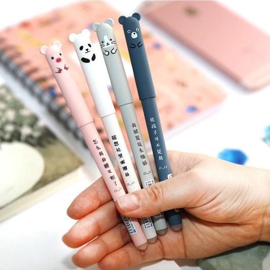 Japanese Kawaii Cute Pen Set School Students Stationery Supplies Gel Pens 볼펜 Office Suppliers Pen Kids Children Boys Girls Gift