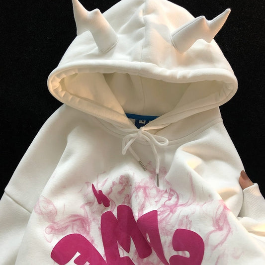Japanese Preppy Style Hooded Oversize Women Hoodies Korean Chic Streetwear Thick Outwear Hoodie Harajuku Ulzzang Sweatshirts