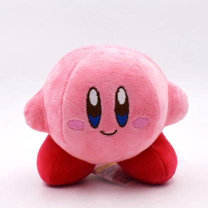 Kirby Plushies Cute Kawaii Blue Green Yellow Link Kirby Waddle Dee Cook Sleep Beam Hammer Video Game Stuffed Animal Plush Toys Peluche Kids Christmas Birthday Gift