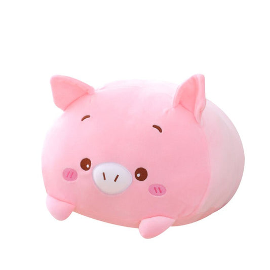 1pcs 20cm Pink Pig Plush Toy Stuffed Animal Soft Cartoon Doll Pillow Christmas Birthyday Gift Cushion Cute Kawaii Plushie