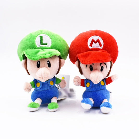 Super Mario Bros Plushie Cartoon Video Game Cute Peripheral Yellow Star Stuffed Doll Home Decoration Children Birthday Gifts