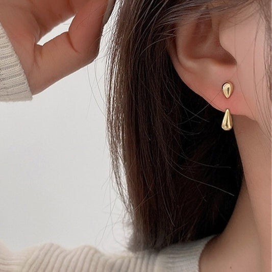 Women Earrings Fashion Water Drop Pendant Earrings Femme Summer Jewelry Cool Girl Friendship Gift
