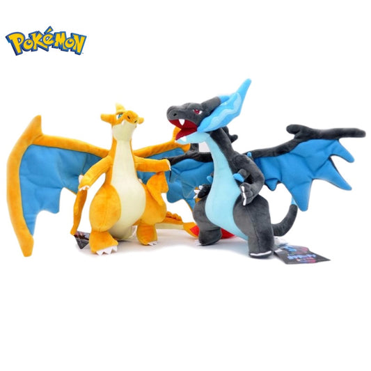 Mega Charizard Plush Toys X and Y Authentic Pokémon Plushies: Limited Edition Video Game Stuffed Animal Toy Stuffies