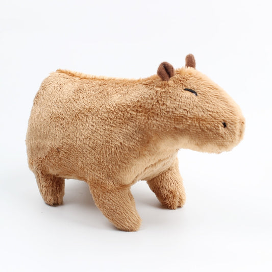 Realistic Capybara Plush Toys Capybara Plushie Dolls Soft Stuffed Animals Kawaii Kids Toy Peluche Christmas Gift for Girls