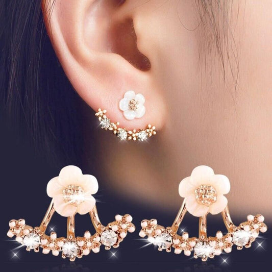 luxury Fashion Women Chrysanthemum Earrings Women for Earrings Delicate Women Flower Earrings Luxury Couple Engagement Gift