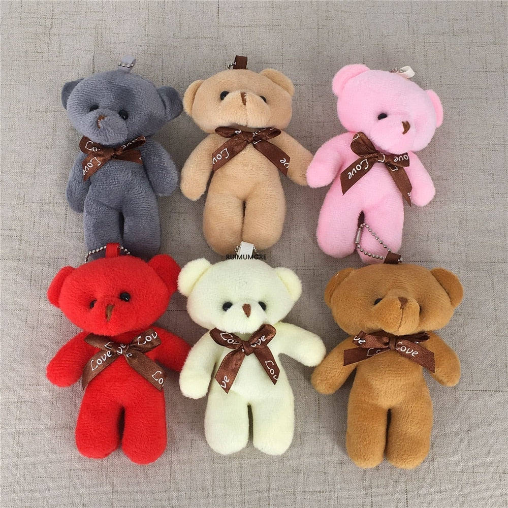 NEW 8CM Approx. Gift Bear Plush Stuffed TOY ; Accessories Plush TOY DOLL