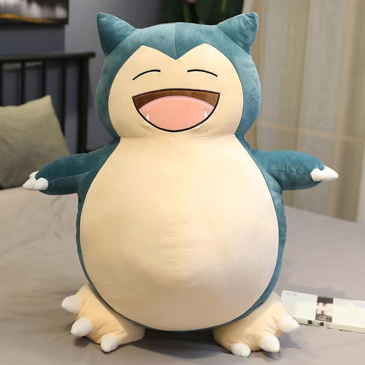 Wholesale Huge Size Snorlax Pokemon Bean Bag Cete Anime Video Game Unstuffed Plushie Only Skin NO Filling Toy Gift For Kids