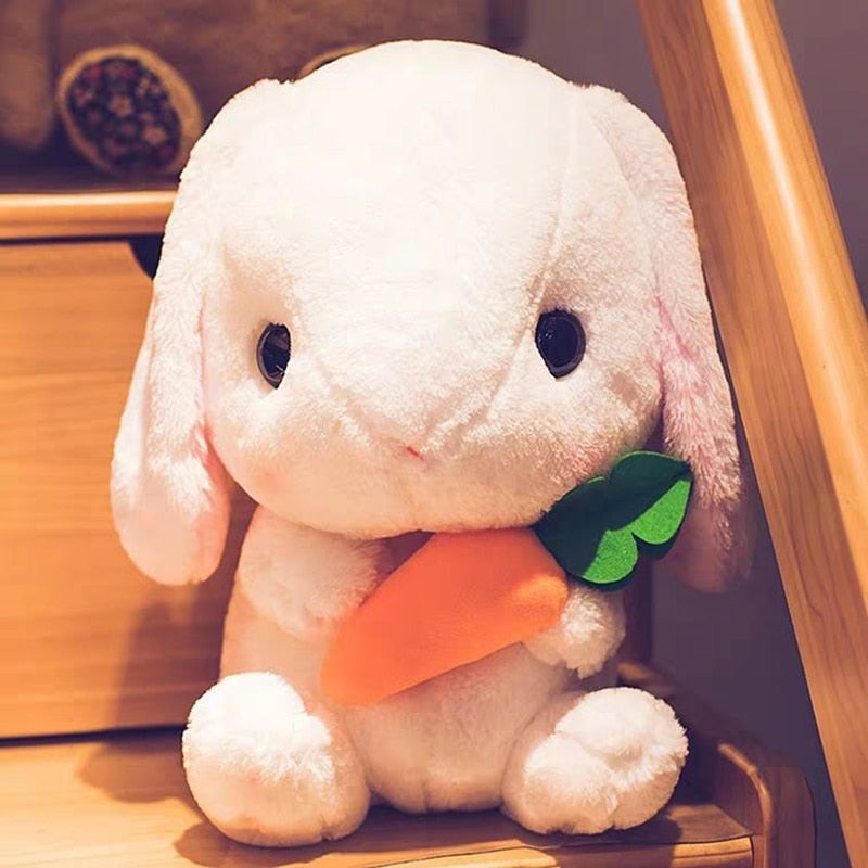 Bunny Stuffed Animal 43cm Cute Rabbit Plush Toy Soft Plushies Cushion Kid Doll Birthday Gifts for Children Baby Sleeping Pillow