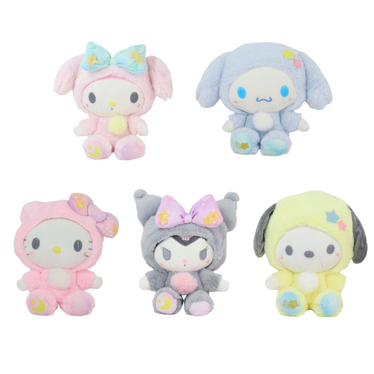 Sanrio Plushies Limited Edition Hello Kitty Kuromi Cinnamoroll My Melody Pochacco Pompompurin Badtz-Maru Plush Toy Anime Kawaii Doll Collection